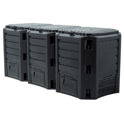 Prosperplast Kompostér Compogreen MODULE 1200 L čierny