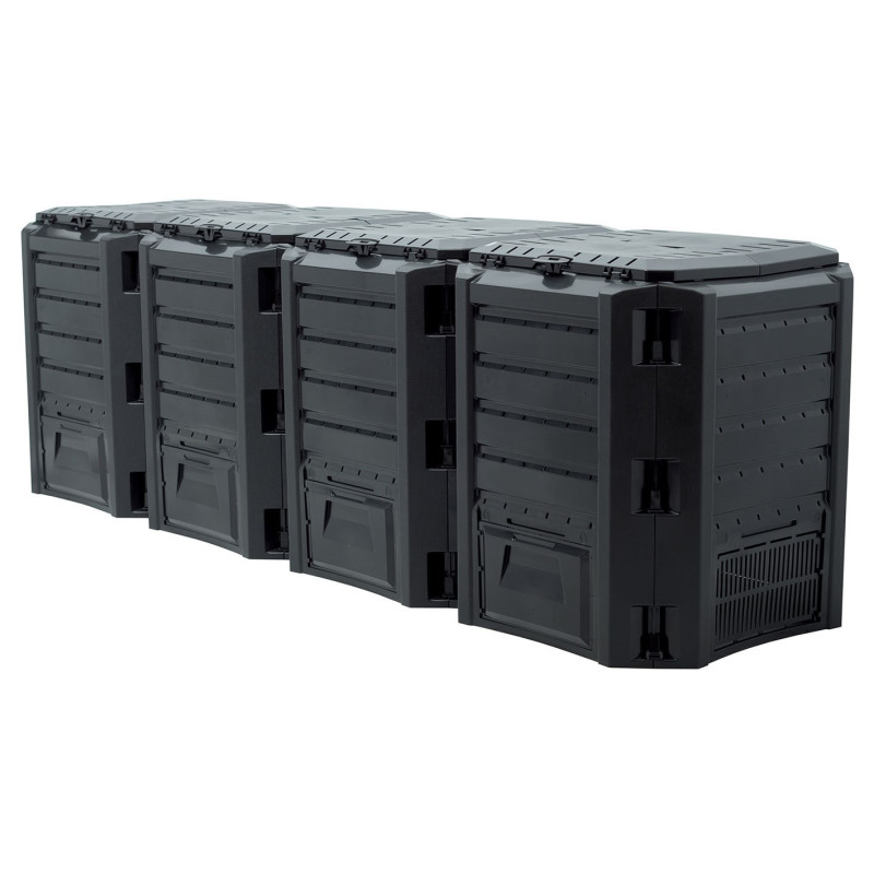 Kompostér Compogreen MODULE 1600 L čierny