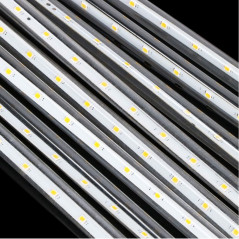 LED svetelná reťaz Meteor 5x0,3 m, 144 LED, IP44, teplá biela