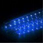 LED svetelná reťaz Meteor 3x0,3 m, 144 LED, IP44, modrá