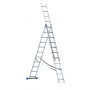 Rebrík G21 má maximálnu výšku 7,6 metra a každý má 11 barov. 3-dielny rebrík môžete použiť ako rebrík, rebrík s vysunutým tretím dielom alebo rebrík pri vysunutí 2 dielov. Odnímateľný 3. diel sa dá použiť ako jednoduchý rebrík.
