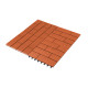 WPC dlaždice Samoa čerešňa 2,3 x 30 x 30 cm