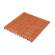 WPC dlaždice Palmyra čerešňa 2,3 x 30 x 30 cm