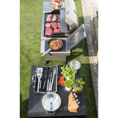 Plynový gril California BBQ Premium line Premium line, 4 horáky + redukčný ventil zadarmo