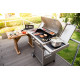 Plynový gril California BBQ Premium line Premium line, 4 horáky + redukčný ventil zadarmo