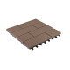 WPC dlaždice Samoa Indický teak 2,3 x 30 x 30 cm