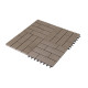 WPC dlaždice Samoa Indický teak 2,3 x 30 x 30 cm