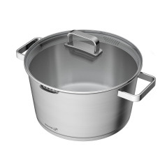 Hrniec Gourmet Magic s cedidlom 28 cm s pokrievkou nerez
