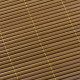 Clona na plot, bambusová rohož z PVC 100x500 cm, hnedá