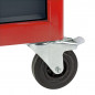 Dielenský vozík na náradie 7-zásuvkový Fernando, červená-antracit