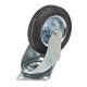 Gumové otočné koliesko 160 mm, do 145 kg