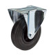 Gumové pevné koliesko 125 mm, do 60 kg