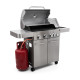 Plynový gril Argentina BBQ Premium line, 5 horákov + zadarmo redukčný ventil