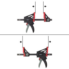 DEMA Rýchloupínacia svorka 150 mm