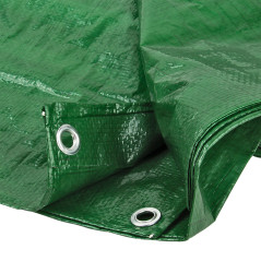 Nepremokavá plachta zakrývacia 2x3 m 90 g/m2, zelená