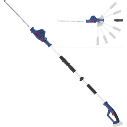 Güde Aku teleskopické nožnice na živý plot HST 18-0