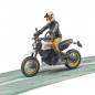 Motocykel Scrambler Ducati Desert Sled s jazdcom 1:16 63051