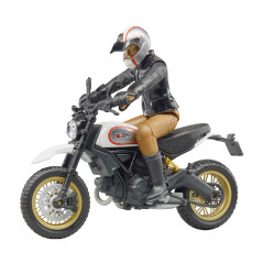 Bruder Motocykel Scrambler Ducati Desert Sled s jazdcom