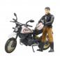 Motocykel Scrambler Ducati Desert Sled s jazdcom 1:16 63051