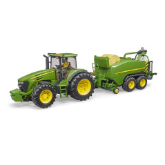 Bruder Balíkovací lis na okrúhle balíky John Deere C441R / 02032