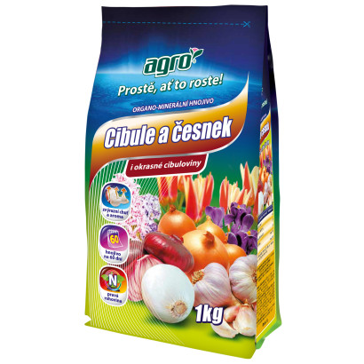 Organicko - minerálne hnojivo na cibuľu a cesnak 1 kg