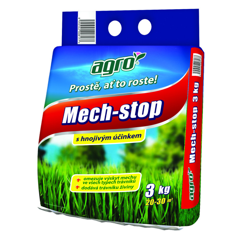 Trávnikové hnojivo Mach - stop 3 kg