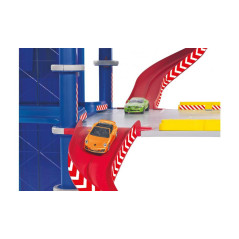 SIKU Trojposchodová parkovacia budova s výťahom a kabrioletom Porsche / 5505