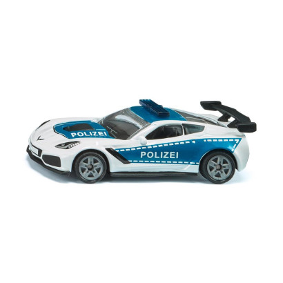 SIKU Nemecké policajné auto Chevrolet Corvette ZR1 / 1525