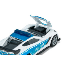 SIKU Nemecké policajné auto Chevrolet Corvette ZR1 / 1525