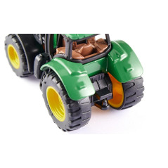 SIKU Traktor John Deere 6215R s čelným nakladačom / 1395