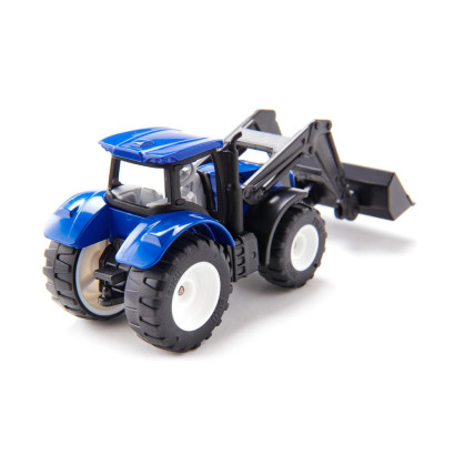 Traktor New Holland s čelným nakladačom / 1396