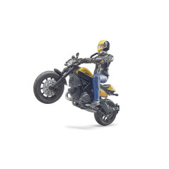 BRUDER Motocykel Ducati Scrambler Full Throttle s jazdcom / 63053