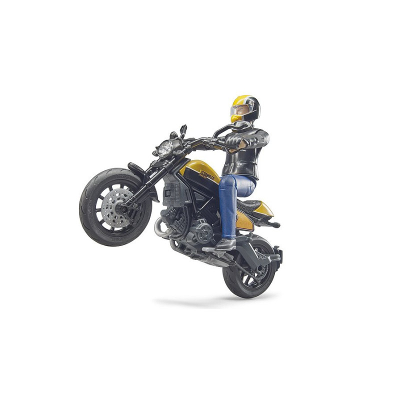 Motocykel Ducati Scrambler Full Throttle s jazdcom 1:16 63053