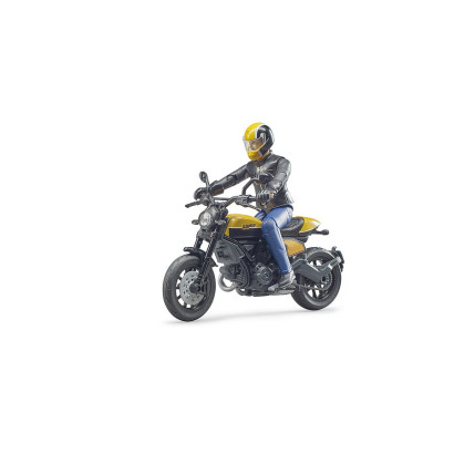 Motocykel Ducati Scrambler Full Throttle s jazdcom 1:16 63053