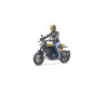 Motocykel Ducati Scrambler Full Throttle s jazdcom 1:16 63053