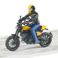 BRUDER Motocykel Ducati Scrambler Full Throttle s jazdcom / 63053