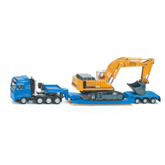 Ťahač MAN TG-A s podvalníkom a pásovým rýpadlom Liebherr 974 1:87 1847