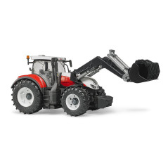 BRUDER Traktor Steyr 6300 Terrus CVT s predným nakladačom / 03181