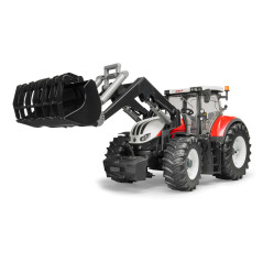 BRUDER Traktor Steyr 6300 Terrus CVT s predným nakladačom / 03181