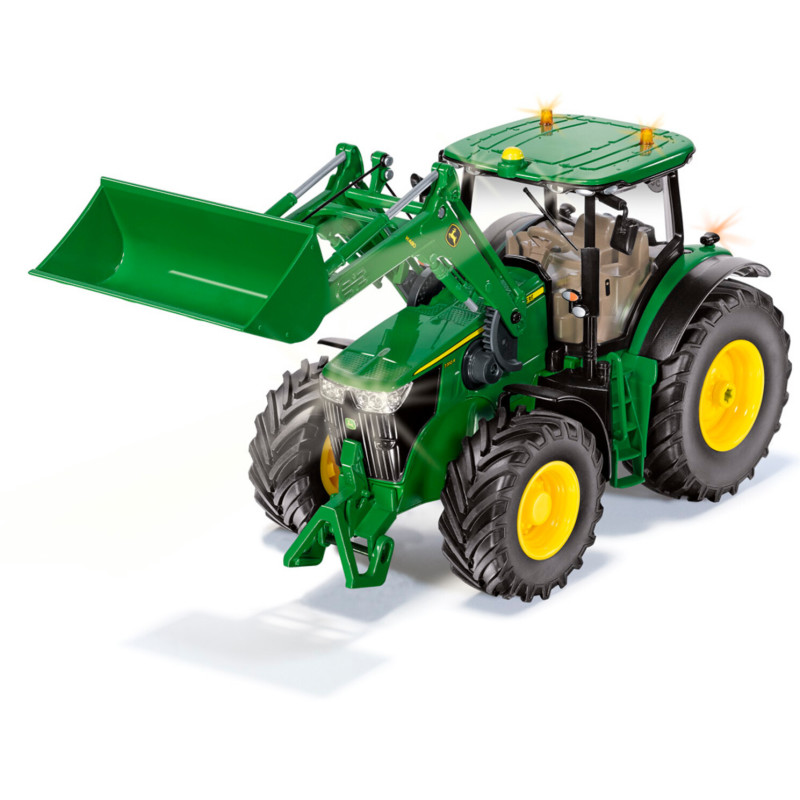 Traktor John Deere 7310R s predným nakladačom a Bluetooth ovládaním / 6792