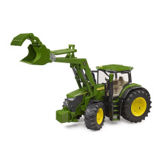 BRUDER Traktor John Deere 7R350 s predným nakladačom / 03151