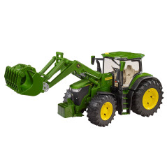 BRUDER Traktor John Deere 7R350 s predným nakladačom / 03151