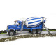 Nákladné auto MACK Granite domiešavač betónu 1:16 02814