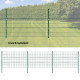 Kompletný plot so stĺpikmi 6x1,2 m, zelený