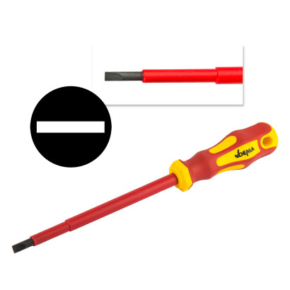 Elektrikársky skrutkovač plochý izolovaný 6,5x1,2x150