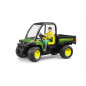 John Deere Gator XUV 855D s figúrkou šoféra 1:16 02490