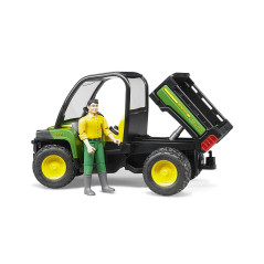 BRUDER 02490 John Deere Gator XUV 855D s figúrkou šoféra 1:16