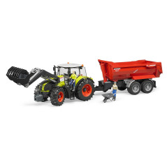 BRUDER Traktor Claas Axion 950 s predným nakladačom 1:16 03013