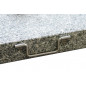 Stojan na slnečník s kolieskami 45x45 cm 40 kg Granit